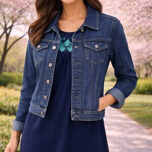 Mossimo Supply Co. Blue Denim Jacket